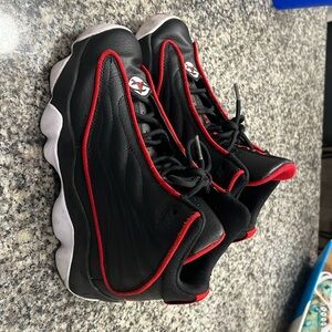 Nike Jordan Pro Strong Black University Red Sneakers DC7911-061 Youth Sz 6Y New